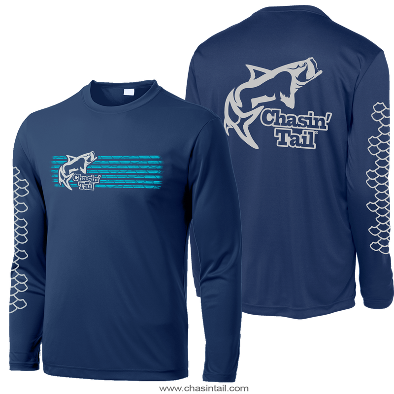 Chasin' Tail Tarpon Performance Fishing Shirt 2XL